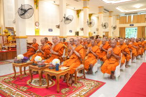 มรภ.เทพสตรี ร่วมพิธีเจริญพระพุทธมนต์ถวายพระพรชัยมงคลแด่ พระบาทสมเด็จพระเจ้าอยู่หัว และพระบรมวงศานุวงศ์ ประจำปี พ.ศ. 2568 ครั้งที่ 6