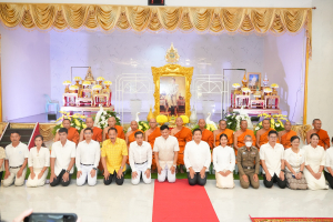 มรภ.เทพสตรี ร่วมพิธีเจริญพระพุทธมนต์ถวายพระพรชัยมงคลแด่ พระบาทสมเด็จพระเจ้าอยู่หัว และพระบรมวงศานุวงศ์ ประจำปี พ.ศ. 2568 ครั้งที่ 6