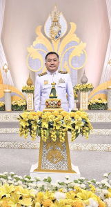 ผู้แทนผู้บริหาร คณาจารย์ บุคลากร นักเรียน และนักศึกษา มรภ.เทพสตรี บันทึกเทปโทรทัศน์ถวายพระพรชัยมงคล พระบาทสมเด็จพระเจ้าอยู่หัว