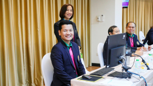 สภาคณาจารย์ฯ มรภ.เทพสตรี ศึกษาดูงานการบริหารจัดการของสภาคณาจารย์ฯ มรภ.สกลนคร