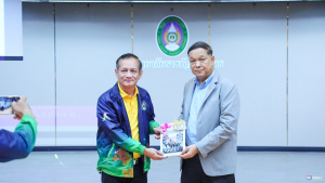 สภาคณาจารย์ฯ มรภ.เทพสตรี ศึกษาดูงานการบริหารจัดการของสภาคณาจารย์ฯ มรภ.สกลนคร