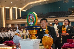 มรภ.เทพสตรี จัดพิธีไหว้ครูนักศึกษาภาคปกติ ประจำปีการศึกษา 2568
