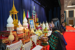 มรภ.เทพสตรี จัดพิธีไหว้ครูนักศึกษาภาคปกติ ประจำปีการศึกษา 2568