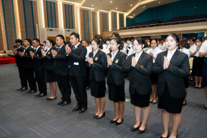 มรภ.เทพสตรี จัดพิธีไหว้ครูนักศึกษาภาคปกติ ประจำปีการศึกษา 2568