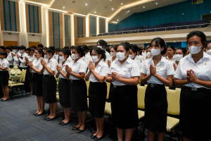 มรภ.เทพสตรี จัดพิธีไหว้ครูนักศึกษาภาคปกติ ประจำปีการศึกษา 2568