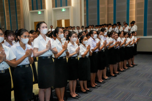 มรภ.เทพสตรี จัดพิธีไหว้ครูนักศึกษาภาคปกติ ประจำปีการศึกษา 2568
