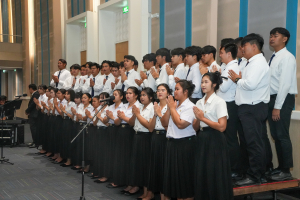 มรภ.เทพสตรี จัดพิธีไหว้ครูนักศึกษาภาคปกติ ประจำปีการศึกษา 2568