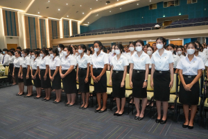 มรภ.เทพสตรี จัดพิธีไหว้ครูนักศึกษาภาคปกติ ประจำปีการศึกษา 2568