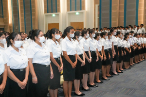 มรภ.เทพสตรี จัดพิธีไหว้ครูนักศึกษาภาคปกติ ประจำปีการศึกษา 2568
