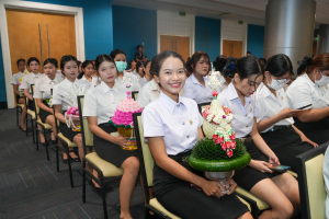 มรภ.เทพสตรี จัดพิธีไหว้ครูนักศึกษาภาคปกติ ประจำปีการศึกษา 2568