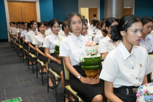 มรภ.เทพสตรี จัดพิธีไหว้ครูนักศึกษาภาคปกติ ประจำปีการศึกษา 2568