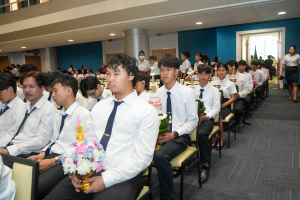 มรภ.เทพสตรี จัดพิธีไหว้ครูนักศึกษาภาคปกติ ประจำปีการศึกษา 2568