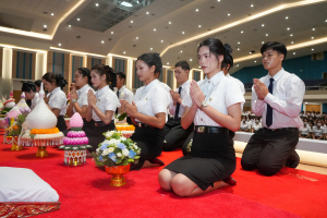 มรภ.เทพสตรี จัดพิธีไหว้ครูนักศึกษาภาคปกติ ประจำปีการศึกษา 2568