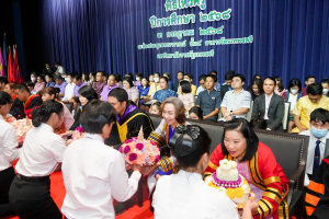 มรภ.เทพสตรี จัดพิธีไหว้ครูนักศึกษาภาคปกติ ประจำปีการศึกษา 2568