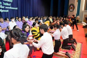 มรภ.เทพสตรี จัดพิธีไหว้ครูนักศึกษาภาคปกติ ประจำปีการศึกษา 2568