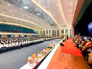 มรภ.เทพสตรี จัดพิธีไหว้ครูนักศึกษาภาคปกติ ประจำปีการศึกษา 2568