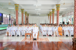 มรภ.เทพสตรี ร่วมพิธีวันคล้ายวันประสูติ สมเด็จพระเจ้าน้องนางเธอ เจ้าฟ้าจุฬาภรณวลัยลักษณ์ อัครราชกุมารี กรมพระศรีสวางควัฒน วรขัตติยราชนารี