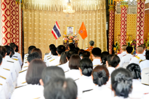 มรภ.เทพสตรี ร่วมพิธีวันคล้ายวันประสูติ สมเด็จพระเจ้าน้องนางเธอ เจ้าฟ้าจุฬาภรณวลัยลักษณ์ อัครราชกุมารี กรมพระศรีสวางควัฒน วรขัตติยราชนารี