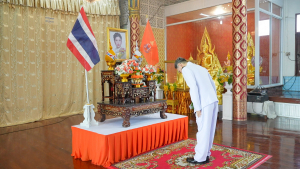 มรภ.เทพสตรี ร่วมพิธีวันคล้ายวันประสูติ สมเด็จพระเจ้าน้องนางเธอ เจ้าฟ้าจุฬาภรณวลัยลักษณ์ อัครราชกุมารี กรมพระศรีสวางควัฒน วรขัตติยราชนารี