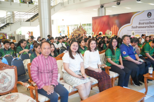 สำนักศิลปะและวัฒนธรรม จัดงานสืบสานงานประเพณีเข้าพรรษา ถวายผ้าอาบน้ำฝนและเทียนพรรษา ปี พ.ศ. 2568