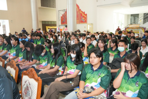 สำนักศิลปะและวัฒนธรรม จัดงานสืบสานงานประเพณีเข้าพรรษา ถวายผ้าอาบน้ำฝนและเทียนพรรษา ปี พ.ศ. 2568