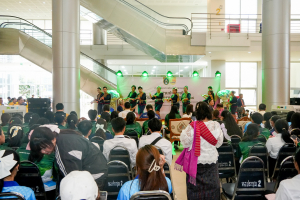 สำนักศิลปะและวัฒนธรรม จัดงานสืบสานงานประเพณีเข้าพรรษา ถวายผ้าอาบน้ำฝนและเทียนพรรษา ปี พ.ศ. 2568