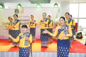 สำนักศิลปะและวัฒนธรรม จัดงานสืบสานงานประเพณีเข้าพรรษา ถวายผ้าอาบน้ำฝนและเทียนพรรษา ปี พ.ศ. 2568