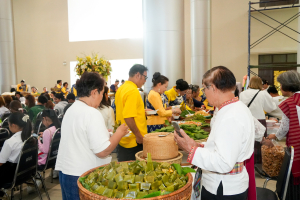 สำนักศิลปะและวัฒนธรรม จัดงานสืบสานงานประเพณีเข้าพรรษา ถวายผ้าอาบน้ำฝนและเทียนพรรษา ปี พ.ศ. 2568