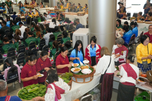 สำนักศิลปะและวัฒนธรรม จัดงานสืบสานงานประเพณีเข้าพรรษา ถวายผ้าอาบน้ำฝนและเทียนพรรษา ปี พ.ศ. 2568