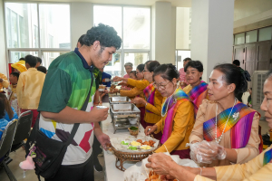 สำนักศิลปะและวัฒนธรรม จัดงานสืบสานงานประเพณีเข้าพรรษา ถวายผ้าอาบน้ำฝนและเทียนพรรษา ปี พ.ศ. 2568