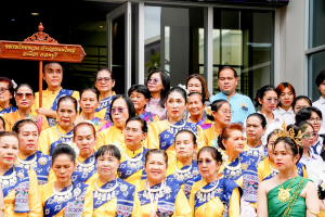 สำนักศิลปะและวัฒนธรรม จัดงานสืบสานงานประเพณีเข้าพรรษา ถวายผ้าอาบน้ำฝนและเทียนพรรษา ปี พ.ศ. 2568