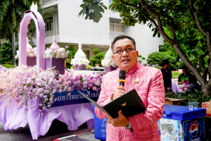 สำนักศิลปะและวัฒนธรรม จัดงานสืบสานงานประเพณีเข้าพรรษา ถวายผ้าอาบน้ำฝนและเทียนพรรษา ปี พ.ศ. 2568
