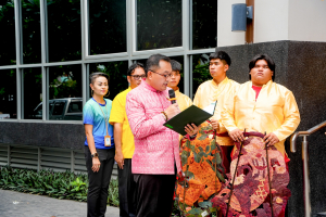 สำนักศิลปะและวัฒนธรรม จัดงานสืบสานงานประเพณีเข้าพรรษา ถวายผ้าอาบน้ำฝนและเทียนพรรษา ปี พ.ศ. 2568