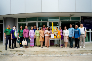 สำนักศิลปะและวัฒนธรรม จัดงานสืบสานงานประเพณีเข้าพรรษา ถวายผ้าอาบน้ำฝนและเทียนพรรษา ปี พ.ศ. 2568