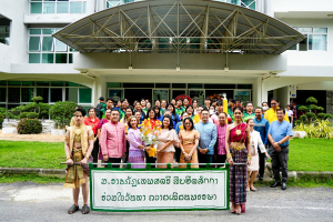 สำนักศิลปะและวัฒนธรรม จัดงานสืบสานงานประเพณีเข้าพรรษา ถวายผ้าอาบน้ำฝนและเทียนพรรษา ปี พ.ศ. 2568