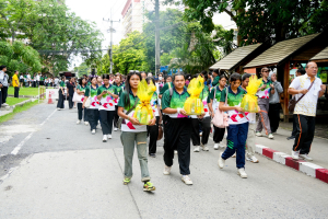 สำนักศิลปะและวัฒนธรรม จัดงานสืบสานงานประเพณีเข้าพรรษา ถวายผ้าอาบน้ำฝนและเทียนพรรษา ปี พ.ศ. 2568
