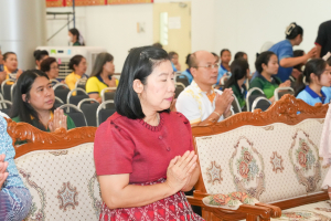 สำนักศิลปะและวัฒนธรรม จัดงานสืบสานงานประเพณีเข้าพรรษา ถวายผ้าอาบน้ำฝนและเทียนพรรษา ปี พ.ศ. 2568