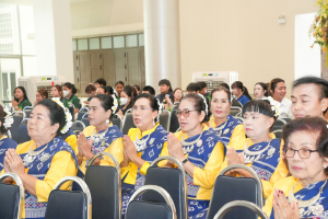 สำนักศิลปะและวัฒนธรรม จัดงานสืบสานงานประเพณีเข้าพรรษา ถวายผ้าอาบน้ำฝนและเทียนพรรษา ปี พ.ศ. 2568
