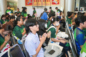 สำนักศิลปะและวัฒนธรรม จัดงานสืบสานงานประเพณีเข้าพรรษา ถวายผ้าอาบน้ำฝนและเทียนพรรษา ปี พ.ศ. 2568