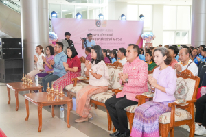 สำนักศิลปะและวัฒนธรรม จัดงานสืบสานงานประเพณีเข้าพรรษา ถวายผ้าอาบน้ำฝนและเทียนพรรษา ปี พ.ศ. 2568