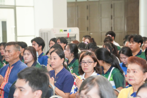 สำนักศิลปะและวัฒนธรรม จัดงานสืบสานงานประเพณีเข้าพรรษา ถวายผ้าอาบน้ำฝนและเทียนพรรษา ปี พ.ศ. 2568