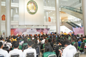สำนักศิลปะและวัฒนธรรม จัดงานสืบสานงานประเพณีเข้าพรรษา ถวายผ้าอาบน้ำฝนและเทียนพรรษา ปี พ.ศ. 2568