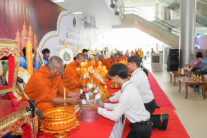 สำนักศิลปะและวัฒนธรรม จัดงานสืบสานงานประเพณีเข้าพรรษา ถวายผ้าอาบน้ำฝนและเทียนพรรษา ปี พ.ศ. 2568