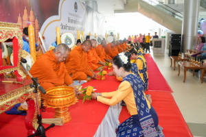 สำนักศิลปะและวัฒนธรรม จัดงานสืบสานงานประเพณีเข้าพรรษา ถวายผ้าอาบน้ำฝนและเทียนพรรษา ปี พ.ศ. 2568