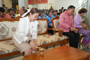 สำนักศิลปะและวัฒนธรรม จัดงานสืบสานงานประเพณีเข้าพรรษา ถวายผ้าอาบน้ำฝนและเทียนพรรษา ปี พ.ศ. 2568
