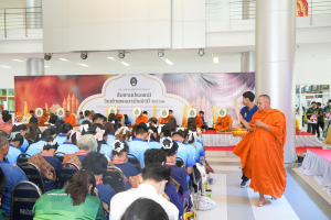สำนักศิลปะและวัฒนธรรม จัดงานสืบสานงานประเพณีเข้าพรรษา ถวายผ้าอาบน้ำฝนและเทียนพรรษา ปี พ.ศ. 2568