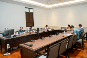 การประชุม คกก.ดำเนินงานการจัดทำแบบประเมินผลความพึงพอใจของผู้รับบริการของพนักงานในสถาบันอุดมศึกษา สายสนับสนุน ครั้งที่ 2/68