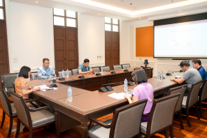 การประชุม คกก.ดำเนินงานการจัดทำแบบประเมินผลความพึงพอใจของผู้รับบริการของพนักงานในสถาบันอุดมศึกษา สายสนับสนุน ครั้งที่ 2/68