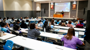 มรภ.เทพสตรี จัดอบรม EDU-AI BOOST: ขับเคลื่อนการศึกษาไทยด้วย AI และอบรม Capacity Building Program for English Language and AI Integration in 21st Century Teaching