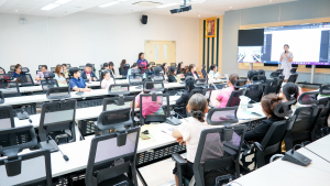 มรภ.เทพสตรี จัดอบรม EDU-AI BOOST: ขับเคลื่อนการศึกษาไทยด้วย AI และอบรม Capacity Building Program for English Language and AI Integration in 21st Century Teaching